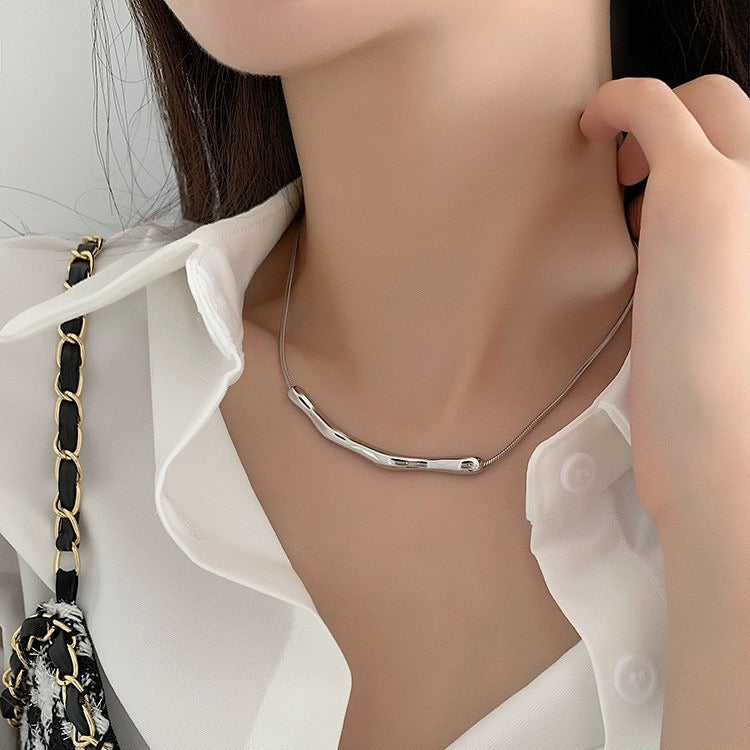 Snake Shape Chain Necklace