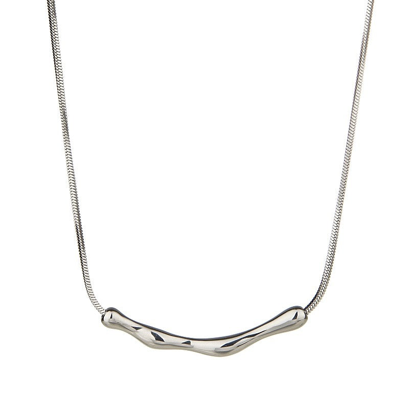 Snake Shape Chain Necklace