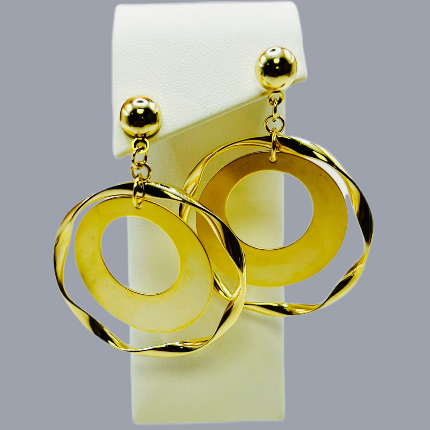 Multi hoops Gold Earrings