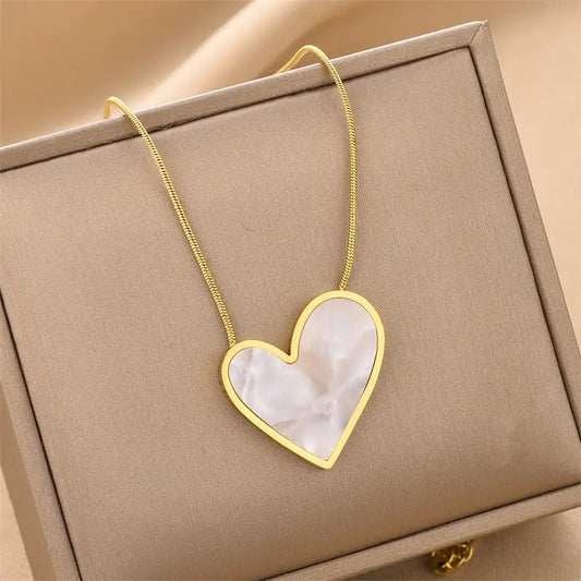 Cloudy Love Gold Necklace