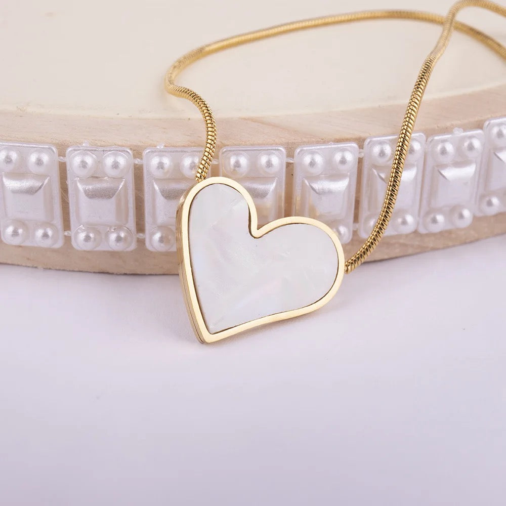 Cloudy Love Gold Necklace