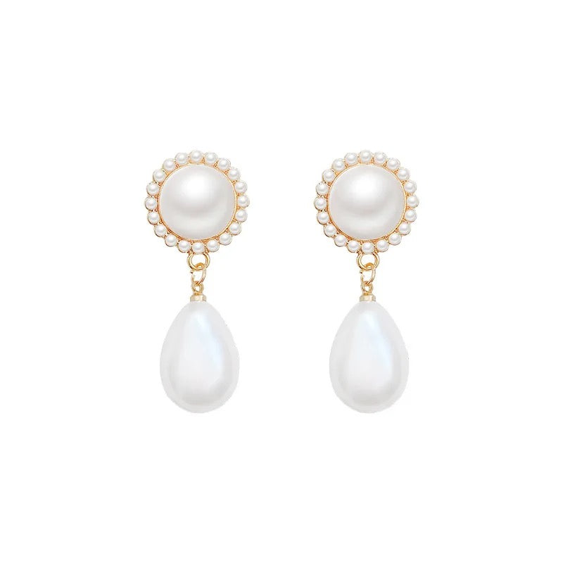 Water Drop pearl Earring Drop