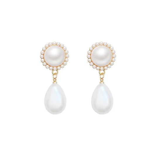 Water Drop pearl Earring Drop