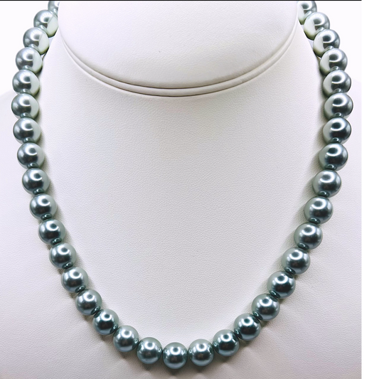 Grey Fresh Water Pearl Necklace