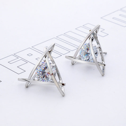 Precious Diamente Stud Earrings